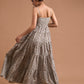 Eco-Glam Cascade Dress